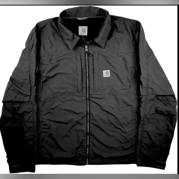 Men’s Carhartt Full Swing Rain Defender Jacket Size  L - Picture 3 of 7